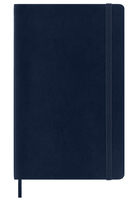 Moleskine Sapphire Blue Large Ruled Notebook Soft