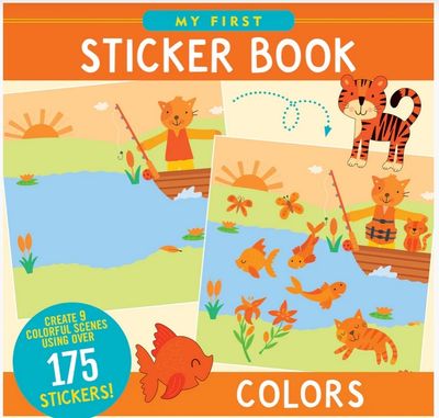 My First Sticker Book Colours