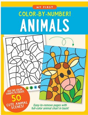 Colour By Number Animals