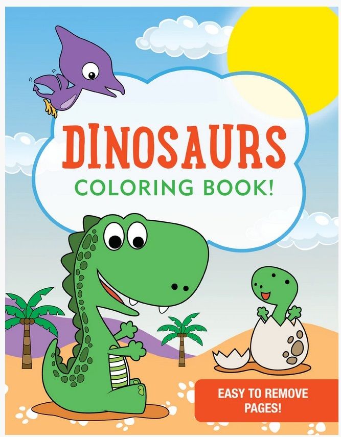 Dinosaurs Colouring Book