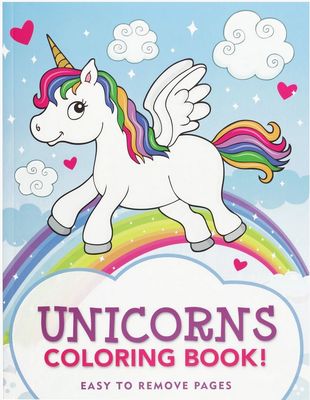 Unicorns Colouring Book