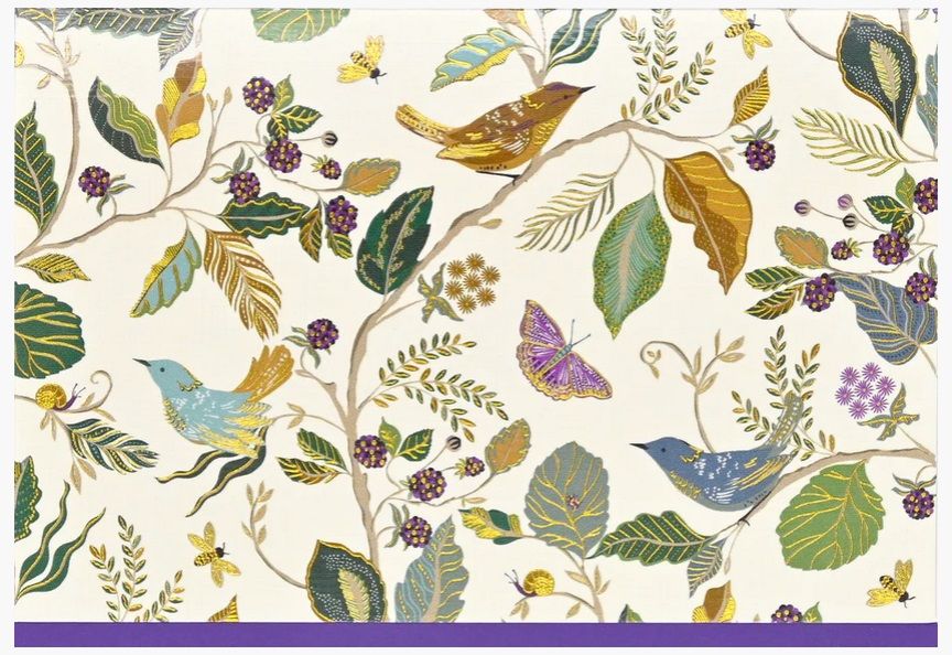 Birds and Berries Note Cards