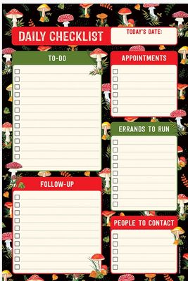 Mushrooms Note Pad