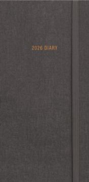 Charcoal Deluxe Slim Diary 2026