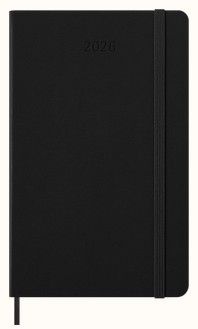 Moleskine 2026 12-Month Daily Large Hardcover: Black