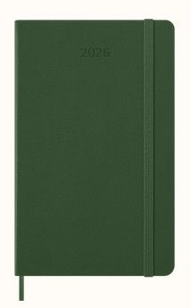 Moleskine 2026 12-Month Daily Large Hardcover: Myrtle Green