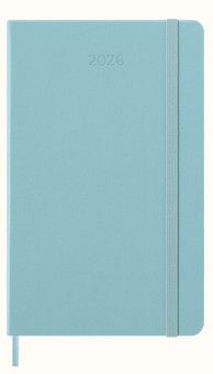 Moleskine 2026 12-Month Weekly Large Hardcover: Aquamarine