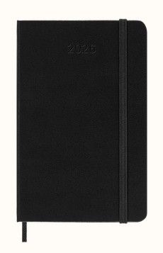 Moleskine 2026 12-Month Weekly Pocket Hardcover: Black
