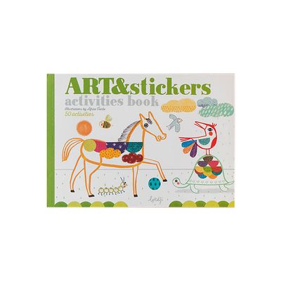 Art And Stickers Activity Book Art And Stickers Activity Book