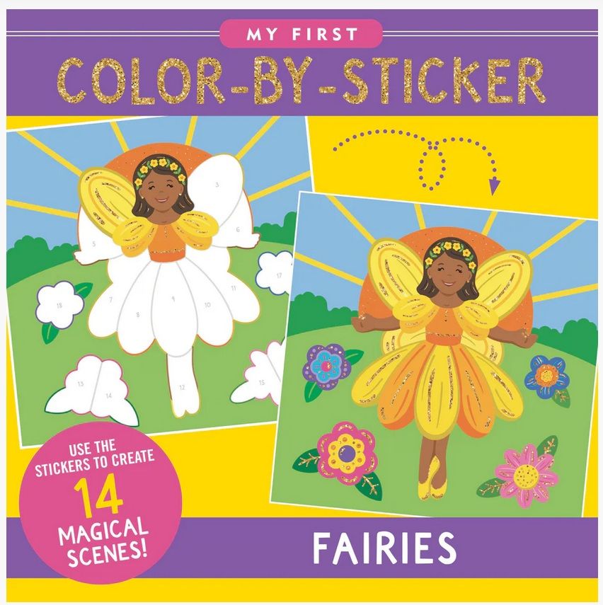 Colour By Stickers Fairies Colour By Stickers Fairies