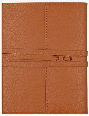 Brown Leather Wrap Journal