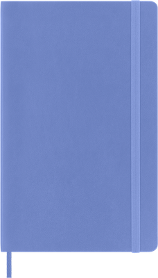 Moleskine Large Ruled Softcover Notebook: Hydrangea Blue
