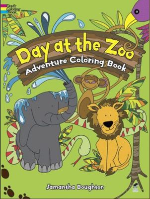 Day At The Zoo Adventure Coloring