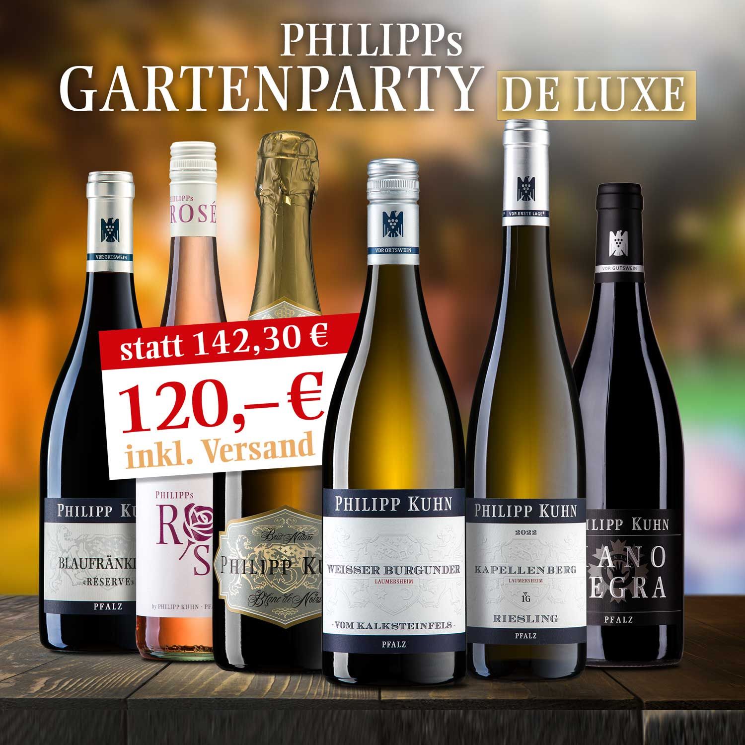Paket Gartenparty De Luxe