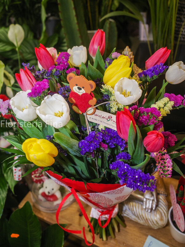 Ramo de tulipanes