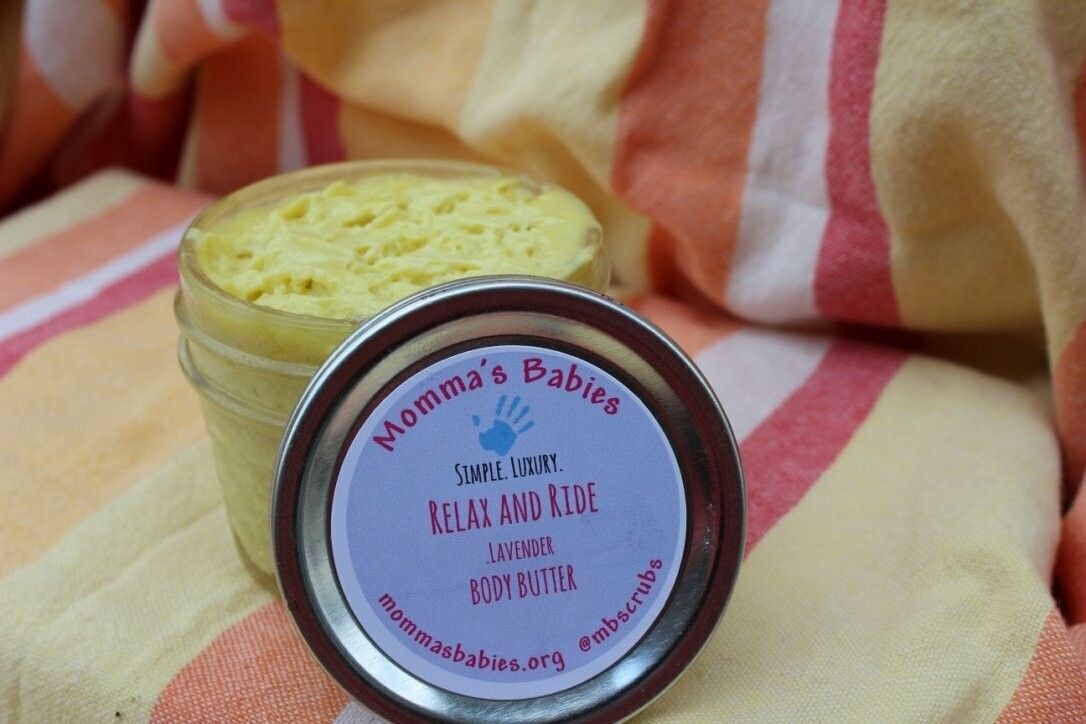 Relax and Ride-Lavender Body Butter 4ozs.