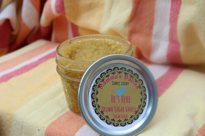 He's Here-Vanilla Body Scrub