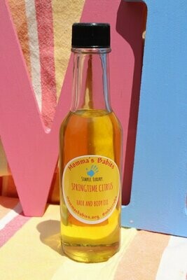 Springtime Citrus Hair and Body Oil- specialty blend