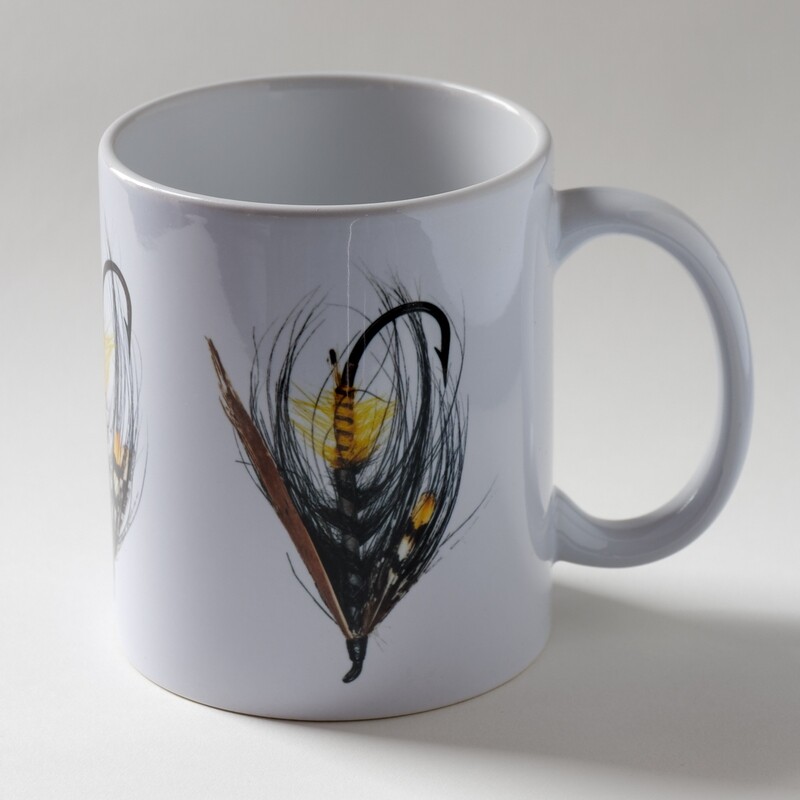Akroyd Salmon Fly Mug - Triple Version 2