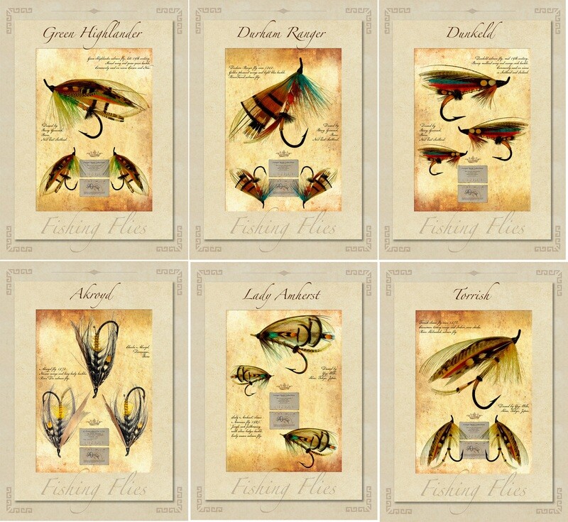 Famous Flies - Vintage Print Collection