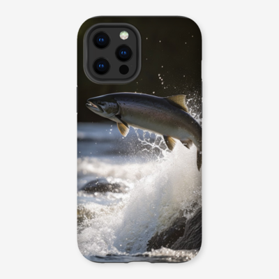 Salmon Leaping - Phone Case V.3 - Can Be Personalised