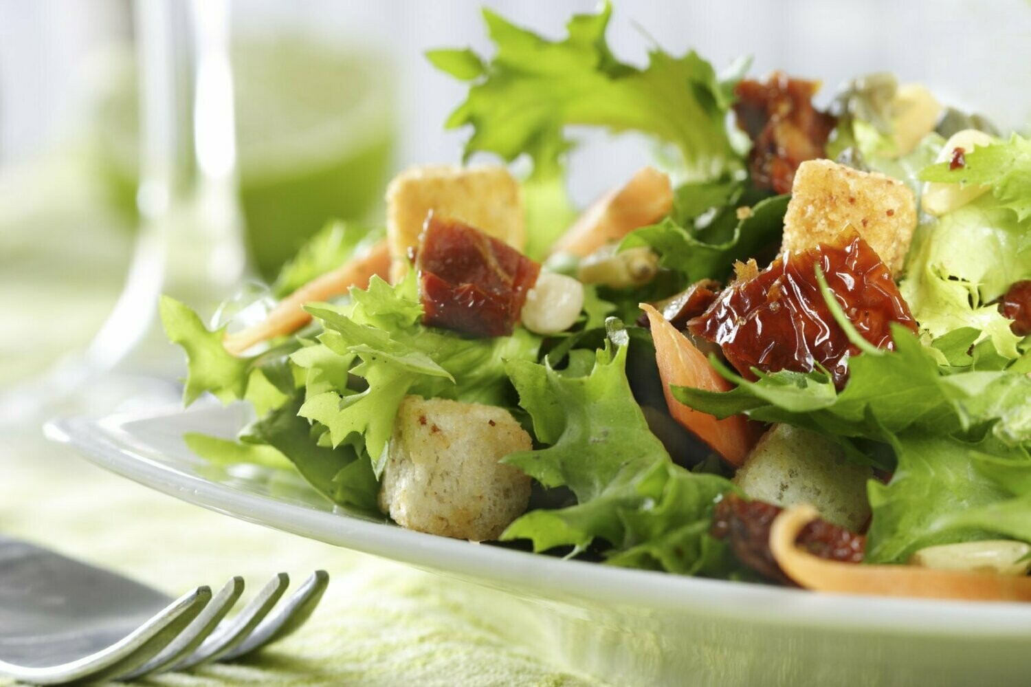 Ensalada cuatro quesos