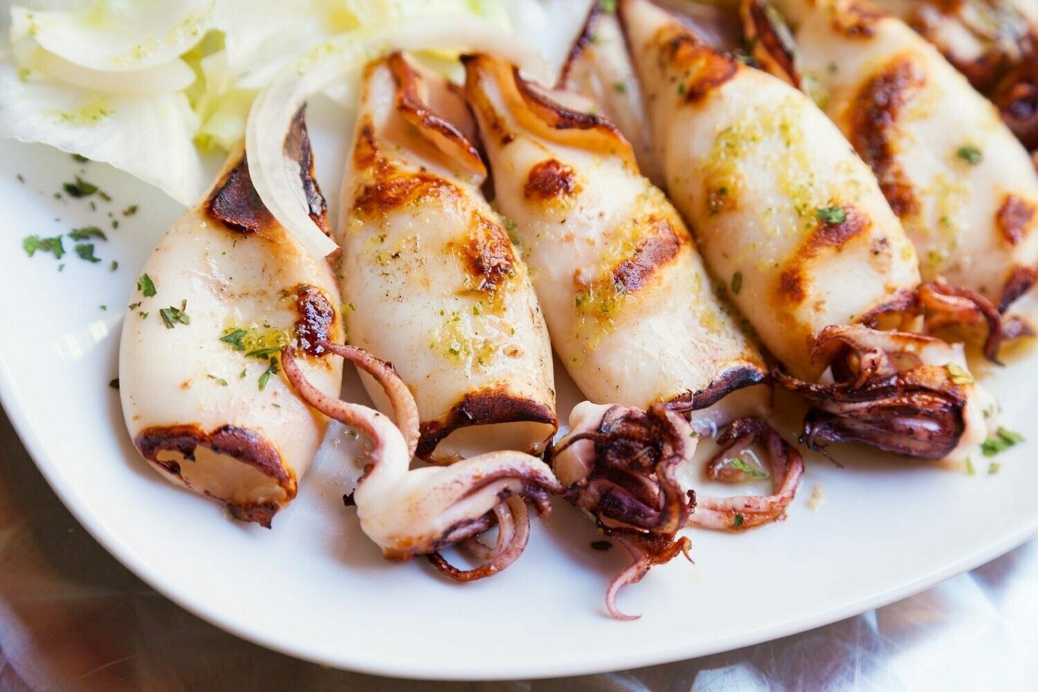 Chipirón a la plancha