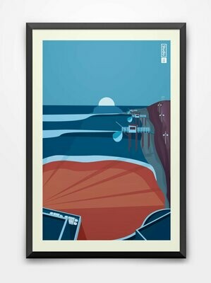 Affiche - Pontaillac surf N°3