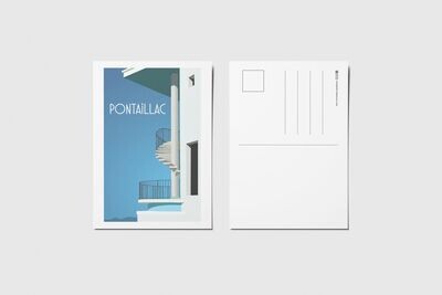 Carte postale - 15x10 cm - Pontaillac