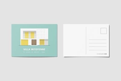 Carte postale - 15x10 cm - Villa Mitoyenne