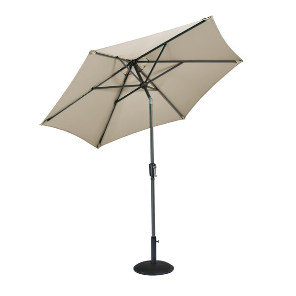 Riviera Parasol Taupe (Bronze) - 2.5m 