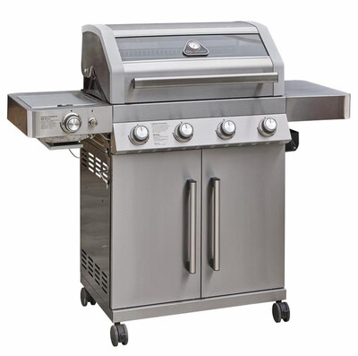 Grillstream Gourmet 4 Burner Hybrid with Steak Shelf RRP £1029