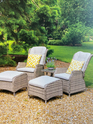LYON FIVE PIECE RECLINING DUO RRP £1.469