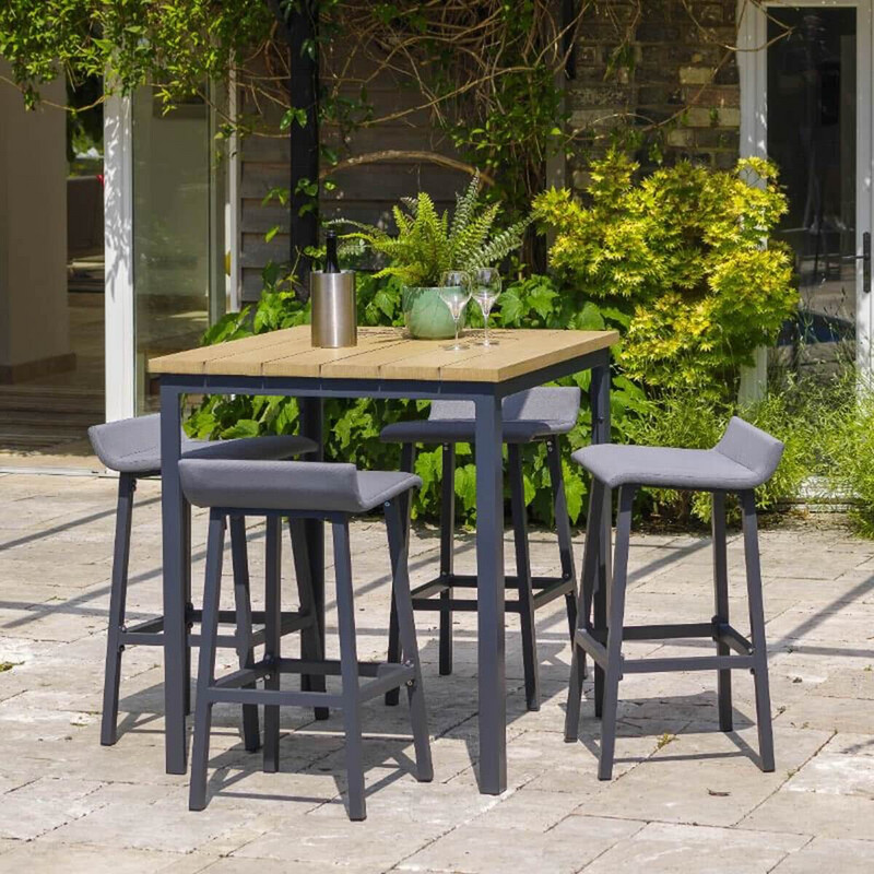 Stockholm Four Seat Square Bar Set WAS £875 NOW £749 RRP £1.199 Stockholm Four Seat Square Bar Set WAS £875 NOW £749 RRP £1.199