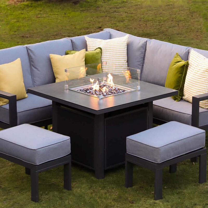 Melbury Mini Modular Set With Fire Pit Table WAS £2095 NOW £1995