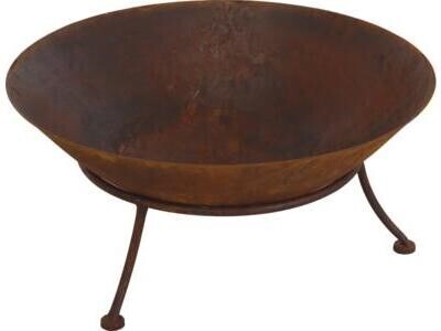 CAST IRON FIRE BOWL IN RUST