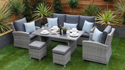 IRIS LOUNGE DINING SET