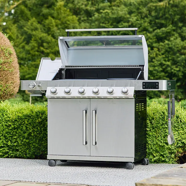 Grillstream Gourmet 6 Burner Hybrid with Steak Shelf RRP £1199