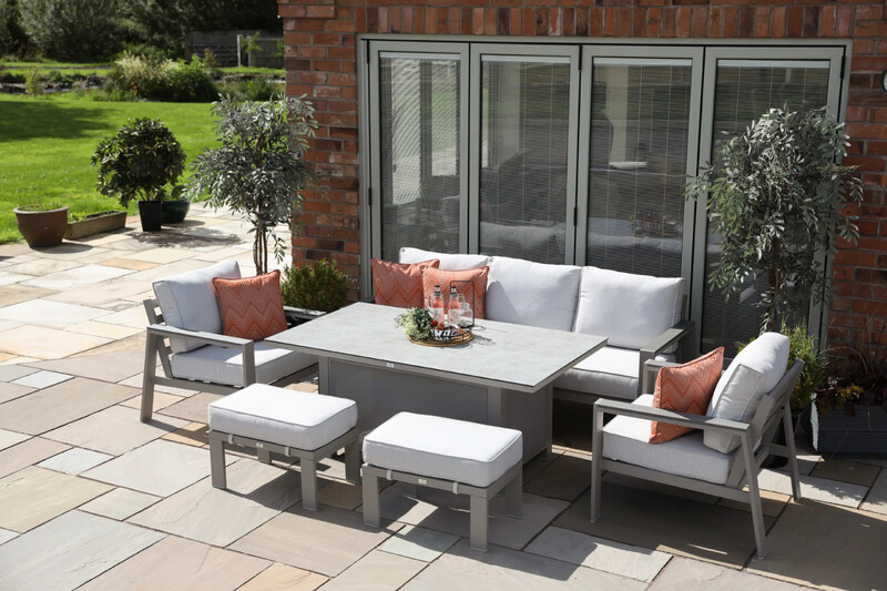 Melbury Lounge Dining set with 145x85cm Rectangular Static Table Melbury Lounge Dining set with 145x85cm Rectangular Static Table