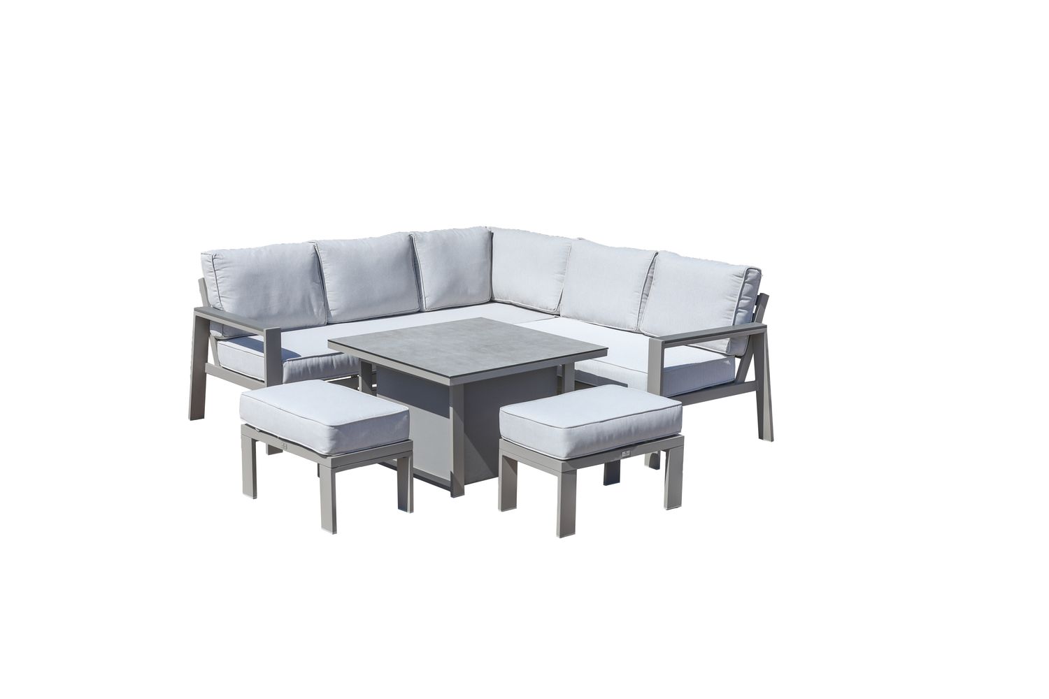 Melbury Mini Modular Set with 90cm Square Adjustable Table