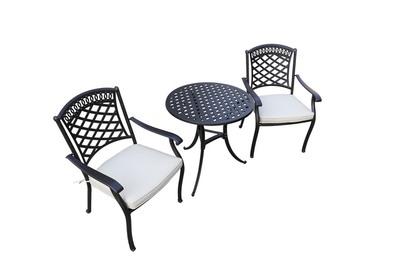 Pescara Round 70cm Bistro Set