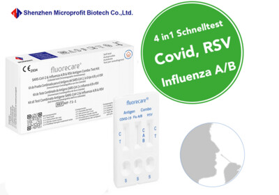 Fluorecare SARS-CoV-2 RSV Influenza Test