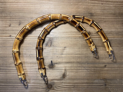 Manici Bamboo Grandi con anelle parallele