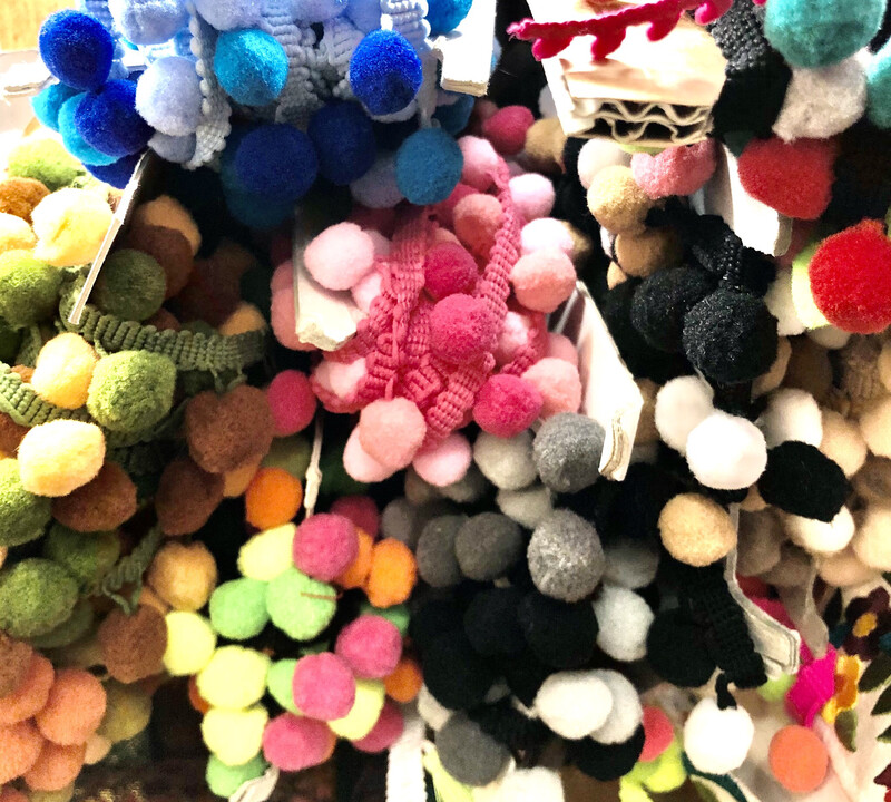 Passamaneria Pompom Medi Multicolor