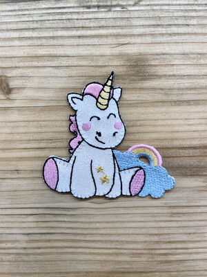 Applicazione Unicorno Glitter