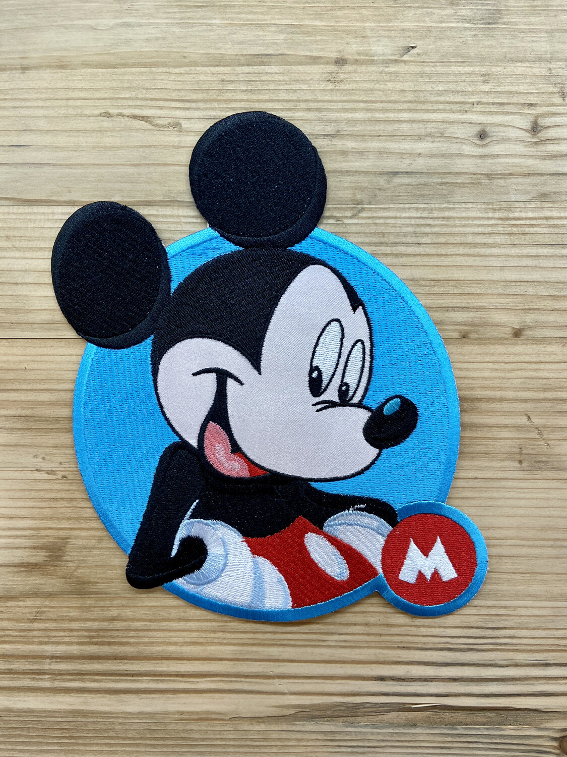 Applicazione Mickey Mouse Tonda Grande