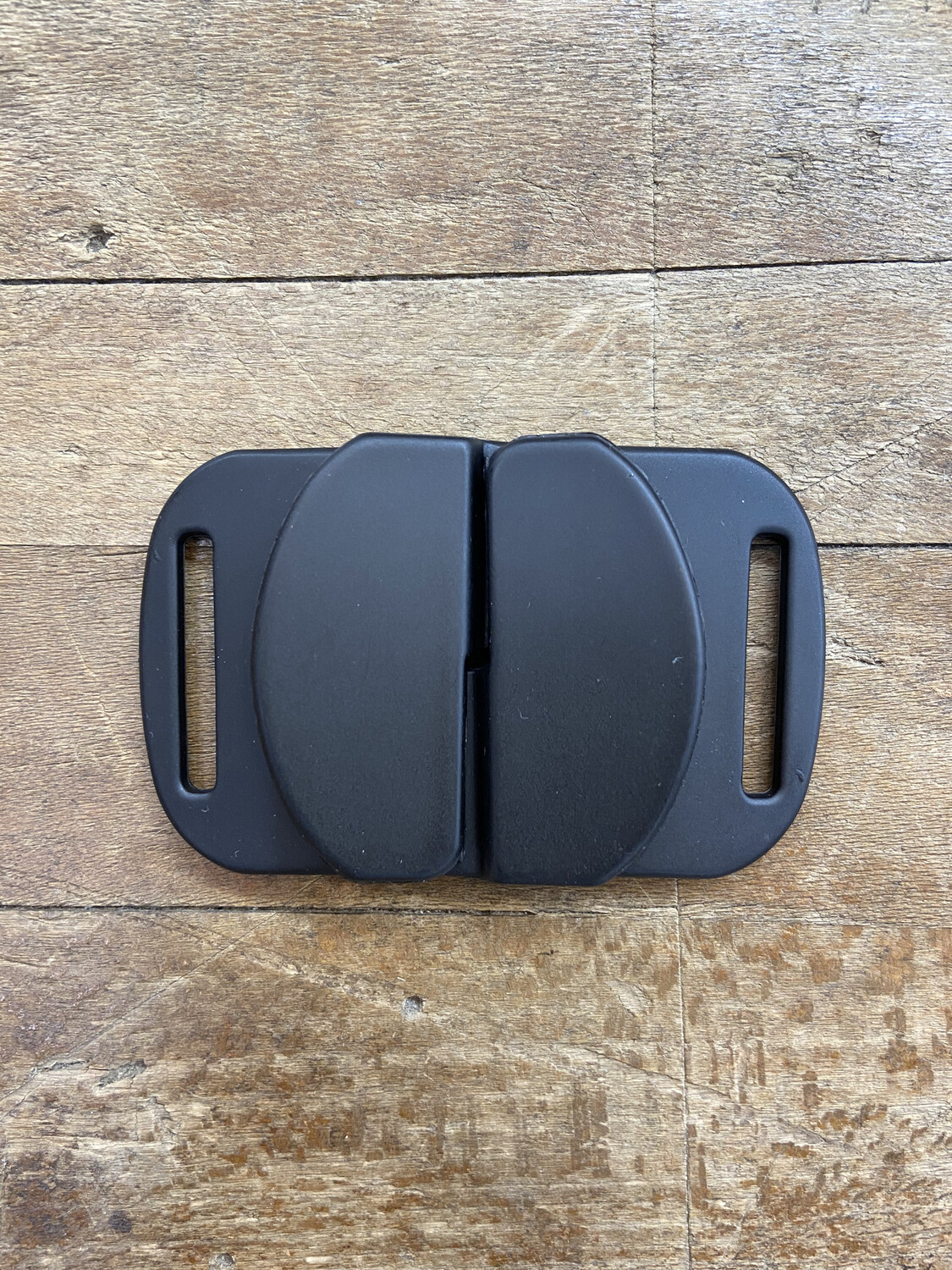 Chiusura per Cintura Elastica Nero Opaco