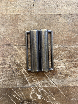 Chiusura per Cintura elastica 5 cm Ottone Vecchio