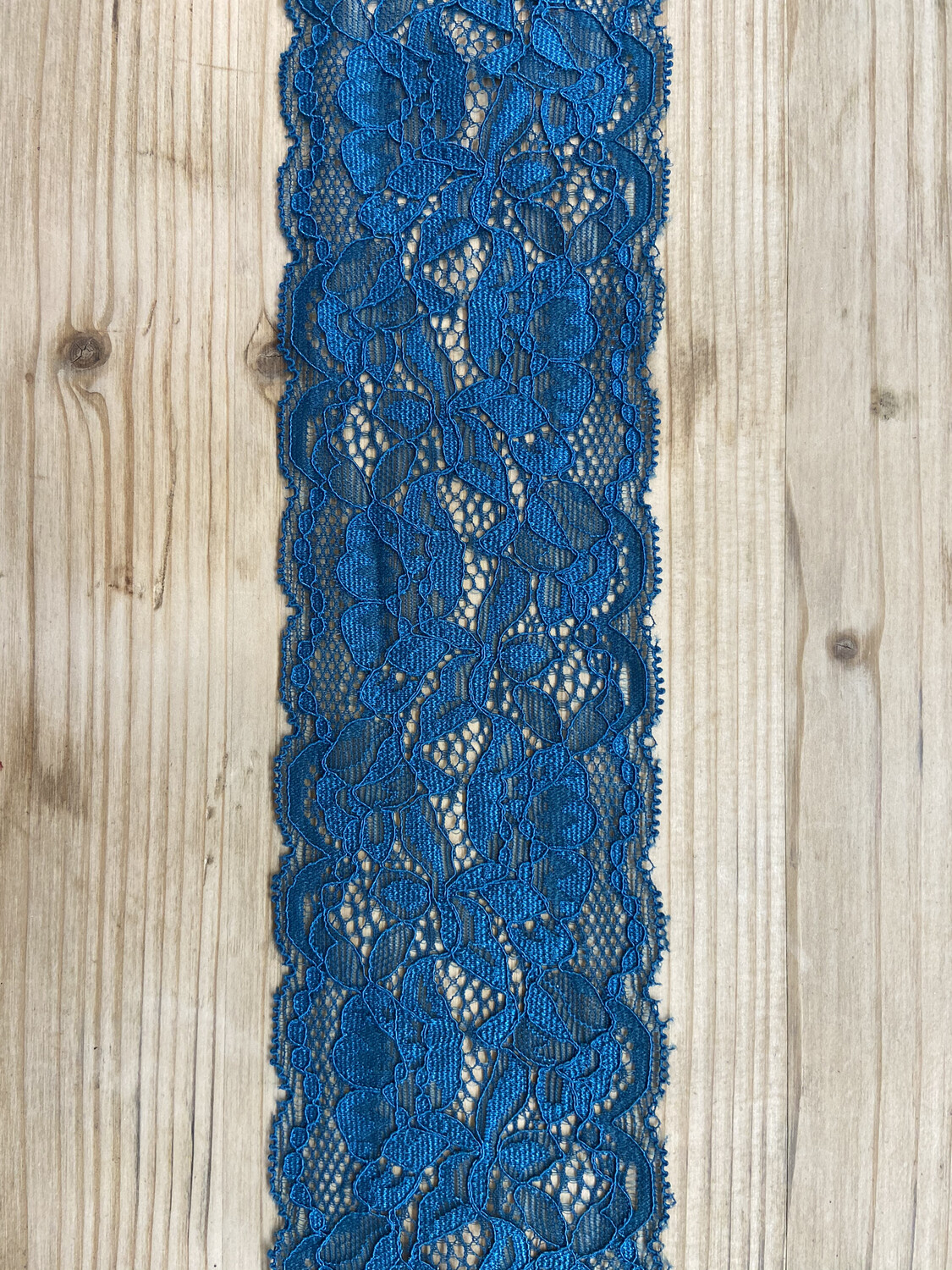 Pizzo Elasticizzato 7 cm Ottanio