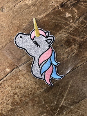 Applicazione Unicorno Brillantinato